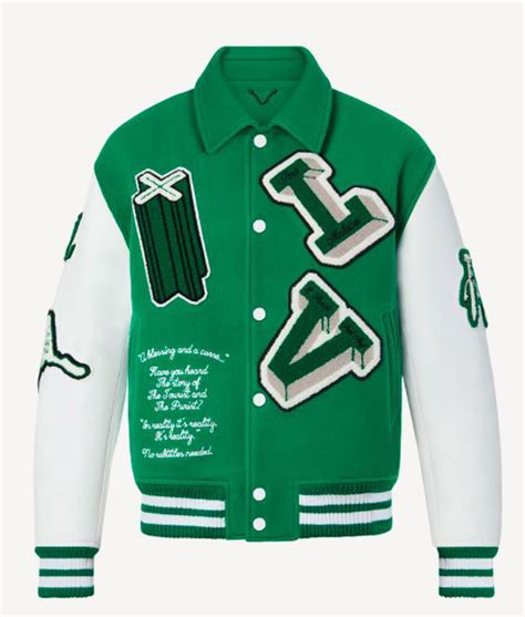 louis vuitton men's monogram jacket|louis Vuitton Monogram varsity jackets.